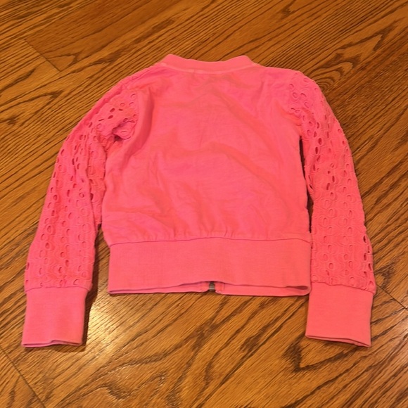 Nono Girl’s Pink Zip Up Jacket Size 5 - Picture 4 of 5